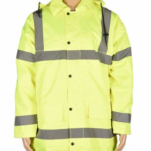 Campera Parka Flúo